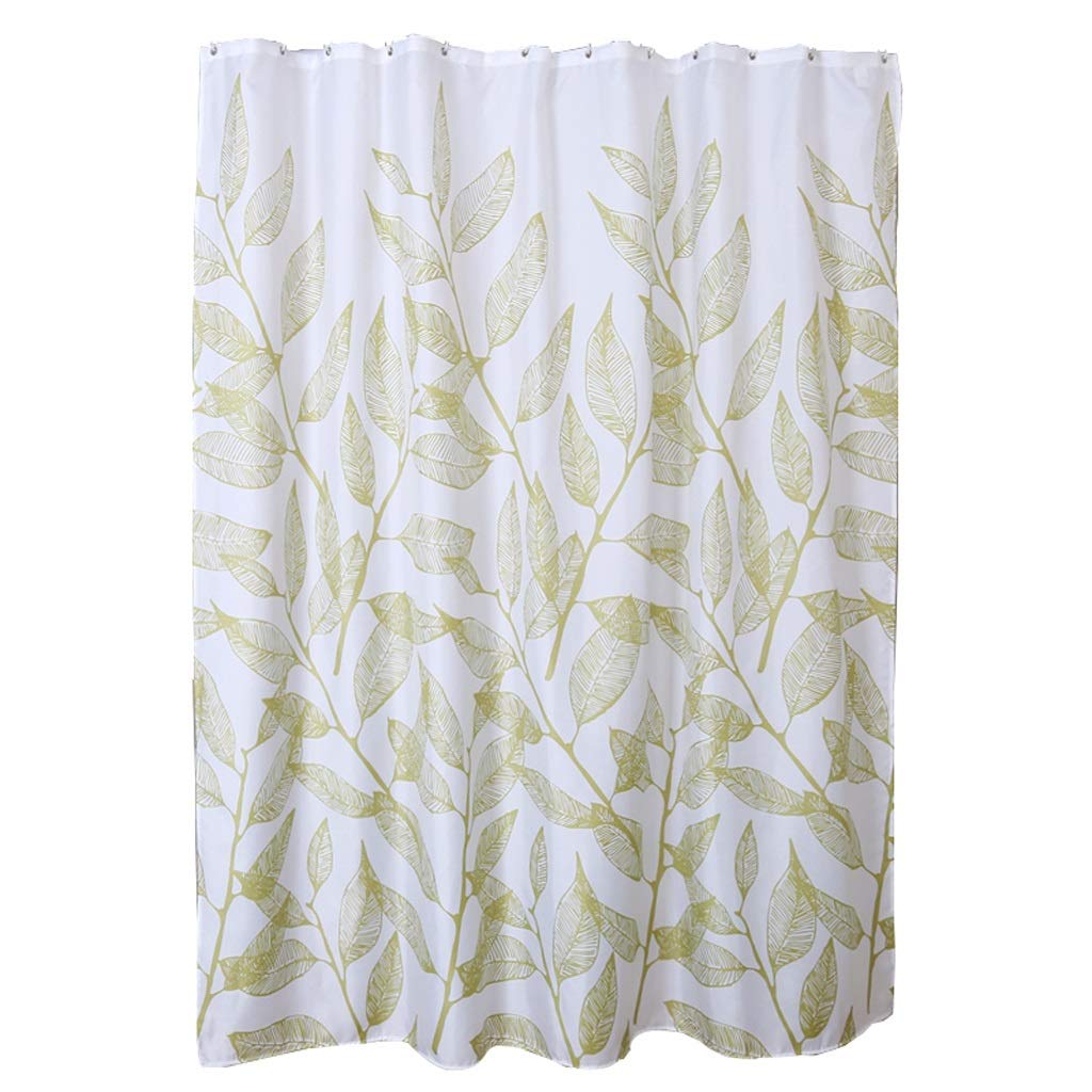 Rideau de douche anti-moisissure en tissu lourd, fini les sols mouillés 120x200
