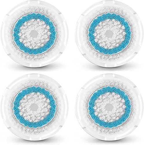 Clarisonic Cabezal de cepillo de limpieza facial de poros profundos Compatible con Mia 1 Mia 2 Mia Fit Alpha Fit Smart Profile Uplift y Alpha Fit X