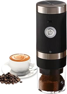 Electric Coffee Grinder, Cordless USB Charging Spices Grinder, Rechargeable Conical Burr Grinder, Portable Electric Coffee Mill For Traveling, Camping, Or Daily Use, Convenient and Compact Grinding