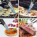 Ideapro Baking Food torch, Refillable Butane Kitchen Torch Lighter Culinary Blow Torch with Security Lock and Adjustable Flame for Creme Brulee, BBQ, Desserts, Baking and Welding