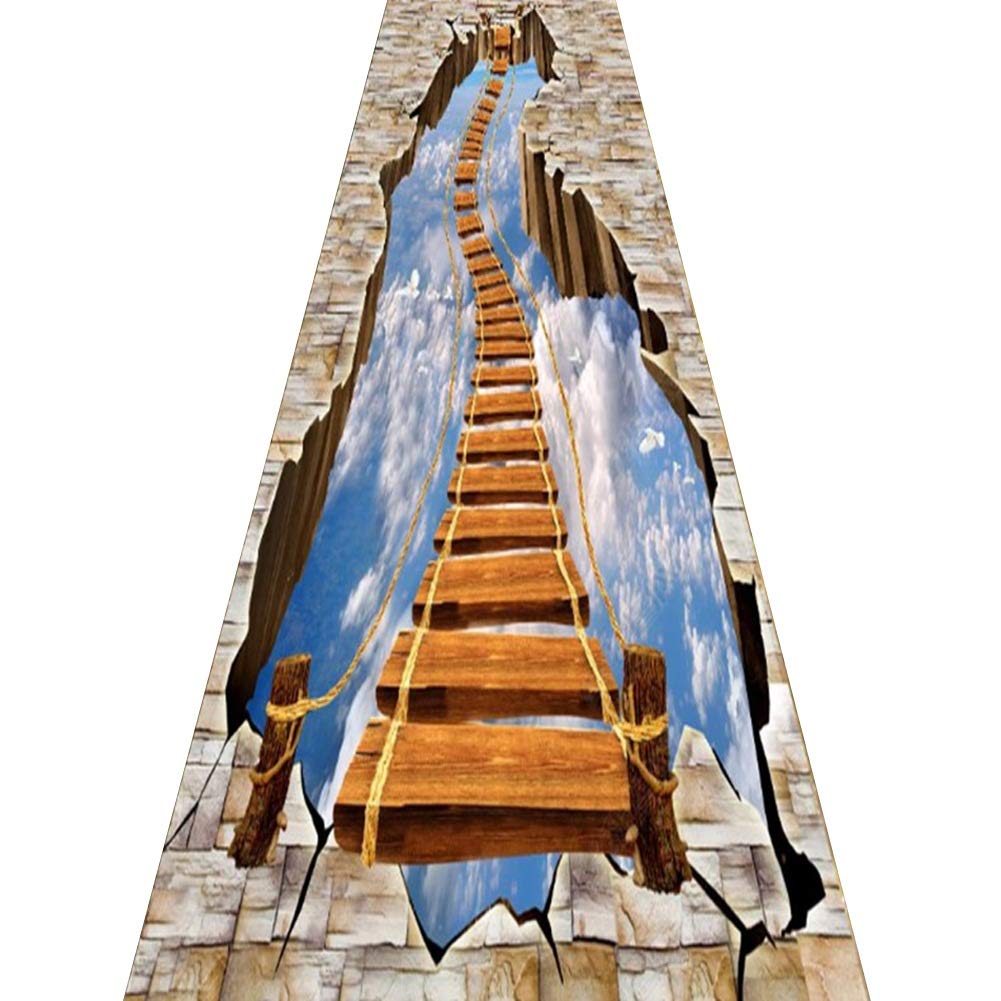 Tapis de passage d'allée impression 3D stéréoscopique ZRUYI