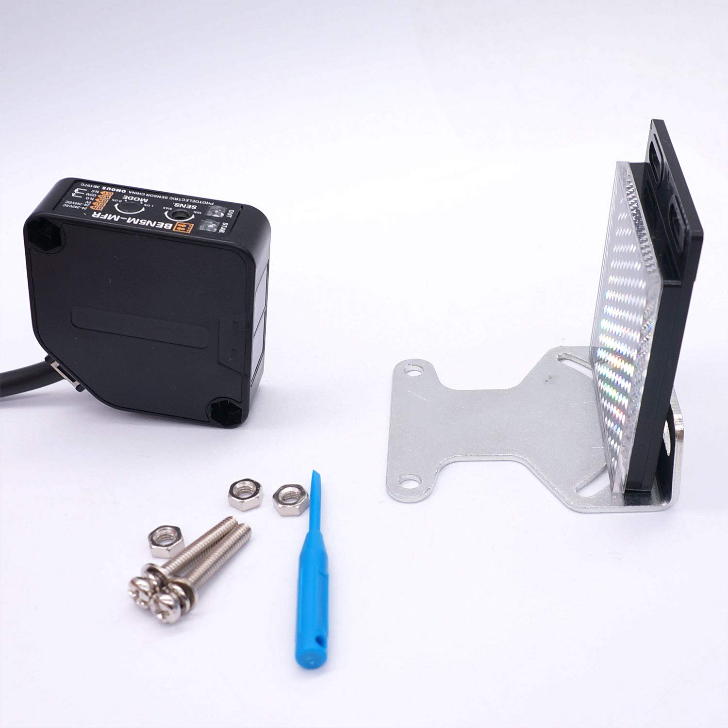 Taiss/Sensores fotoeléctricos BEN5M 3A 24-240VDC 24-240VAC Interruptores de proximidad retrorreflectantes Distancia de inducción 5M