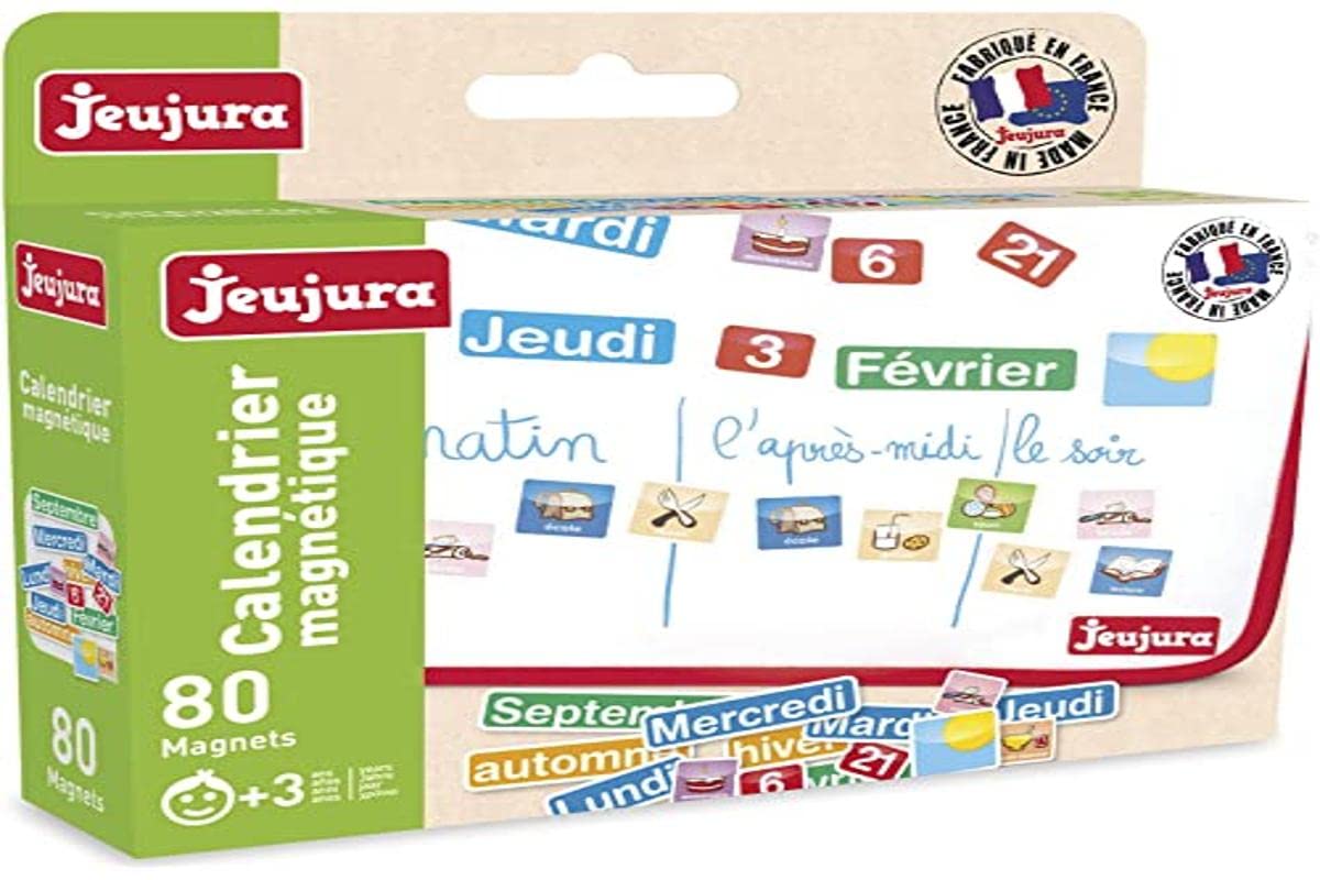Jeujura JeujuraJ8971 Time Table Magnets (80-Piece)