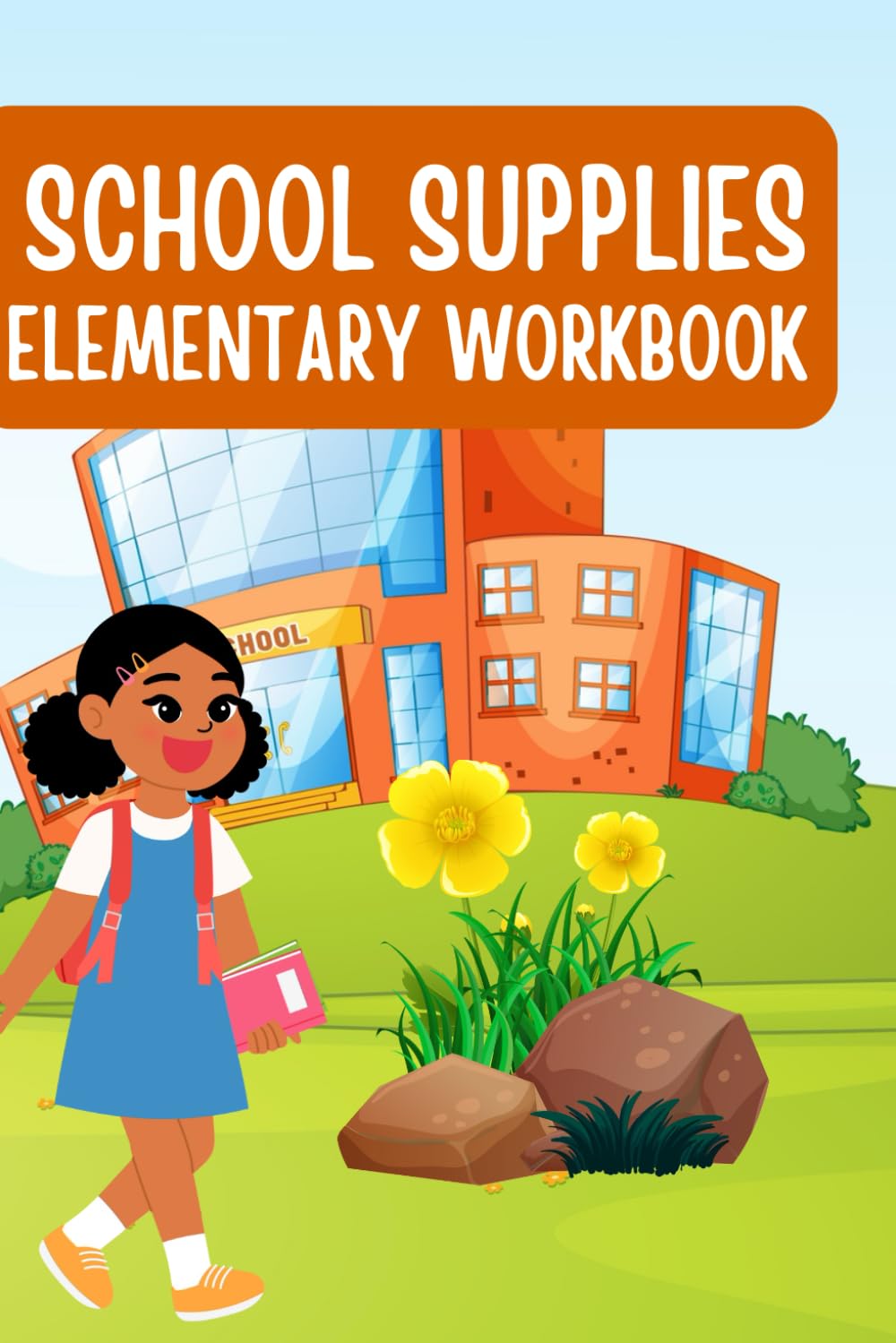 School Supplies Elementary Workbook