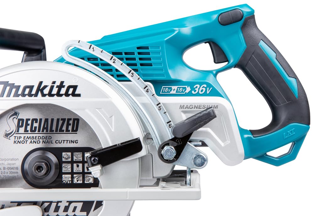 Makita DRS780Z - Sega con manico posteriore 18Vx2 (36V) LXT 7-1/4'' (solo tessuto) (senza batteria, senza caricatore)