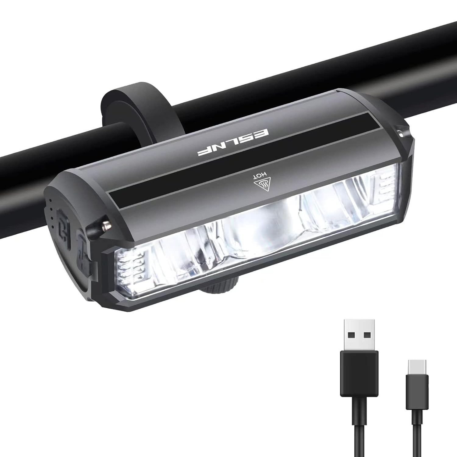 3LED Cycle Light, 900 Lumen Super Bright USB Rechargeable Bicycle Light with 4 Lighting Modes, Waterproof & Durable Cycling Light for Mountain and Road Bicycle, LED Front Light-image-31