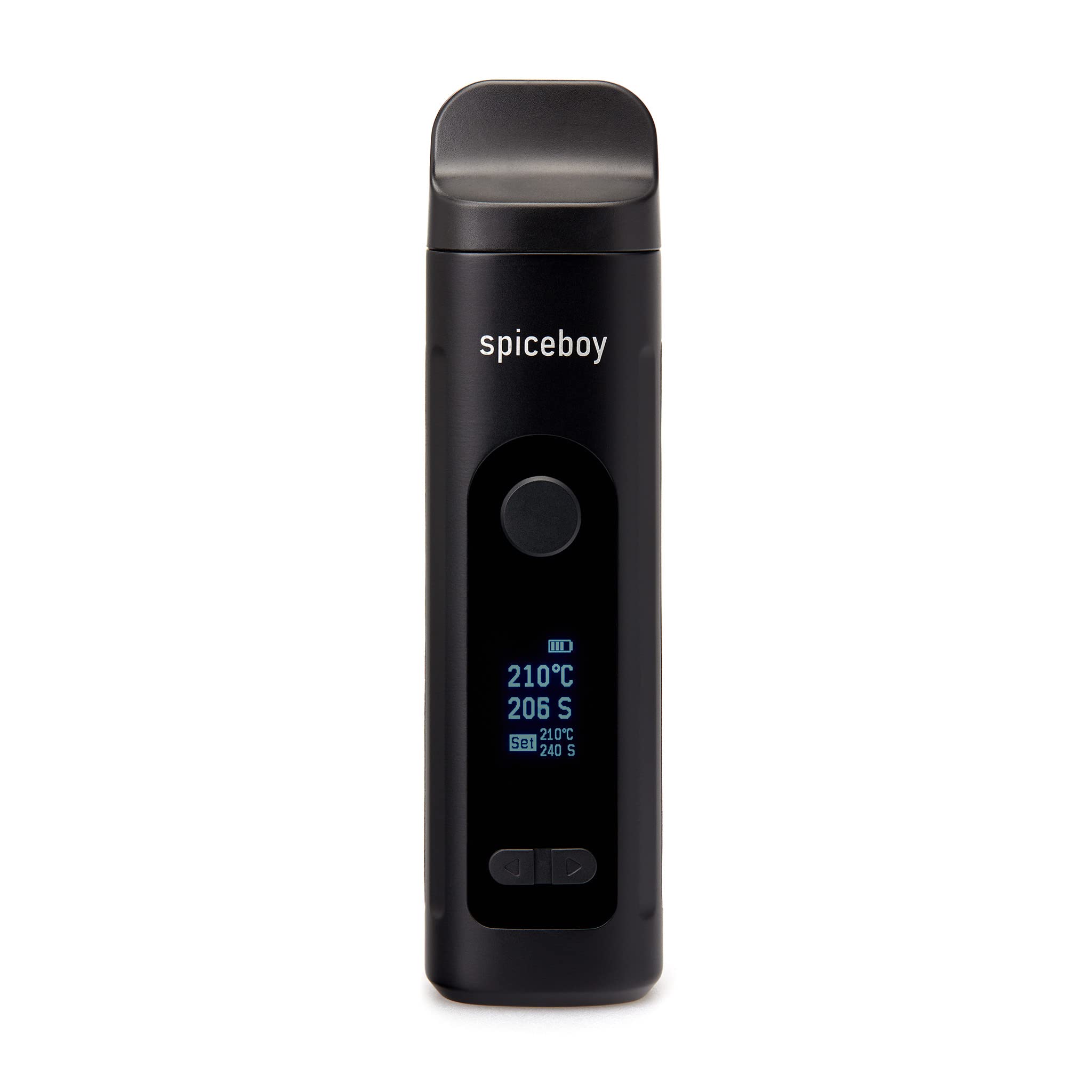 SPICEBOY® Vaporizer Nikotinfrei I Kräuter Verdampfer I Gradgenau I Dual Heat I Oled I USB-C