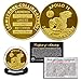 Apollo 11 50th Anniversary Commemorative NASA One-Ounce 1 OZ Robbins Medallion Tribute Coin clad in 24K Gold