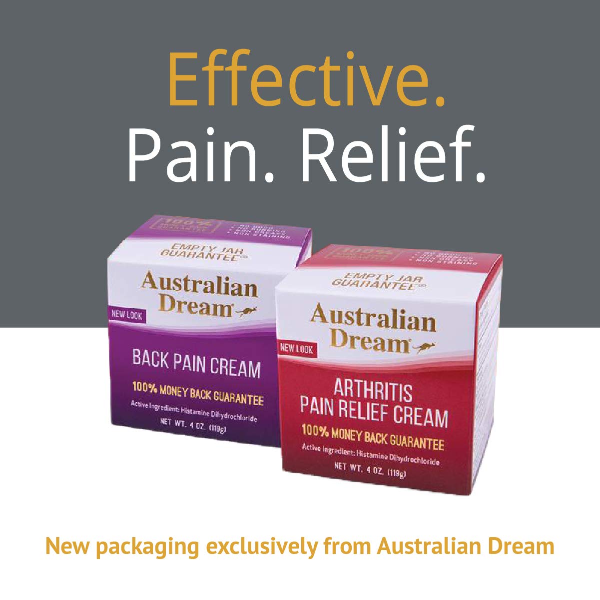 Australian Dream Arthritis Pain Relief Cream for Muscle Aches or Back