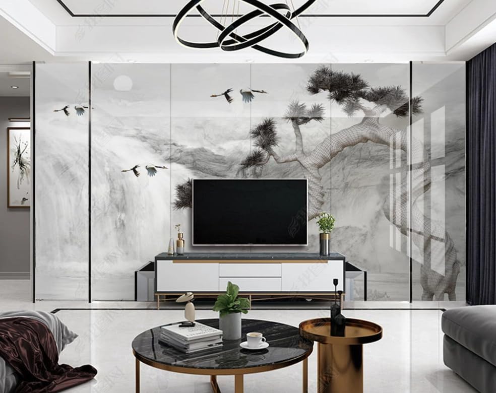 Papier peint intissé marbre haut de gamme grand format pour deco murale