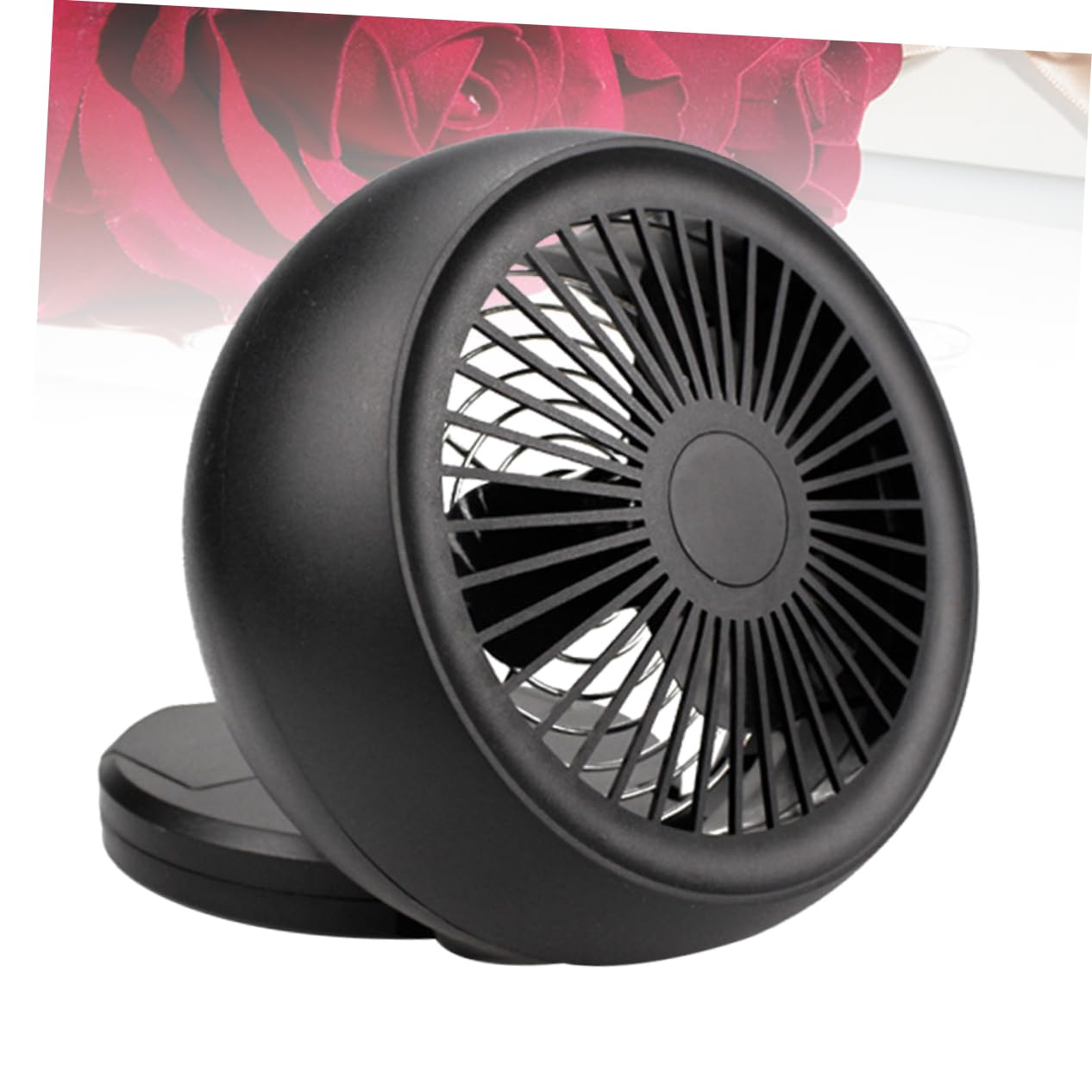 POPETPOP Lot De 3 Mini Ventilateurs Portables Avec Chargeur USB Batterie Externe Sans Fil Petit Ventilateur De Bureau Mini De Bureau D'Escargot