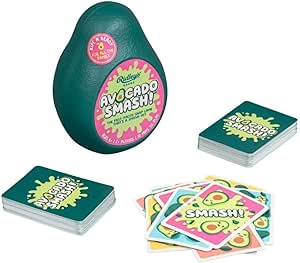 Ridley's Avocado Smash! 71 Piece Family Action Card Game with Storage Case,1 ea