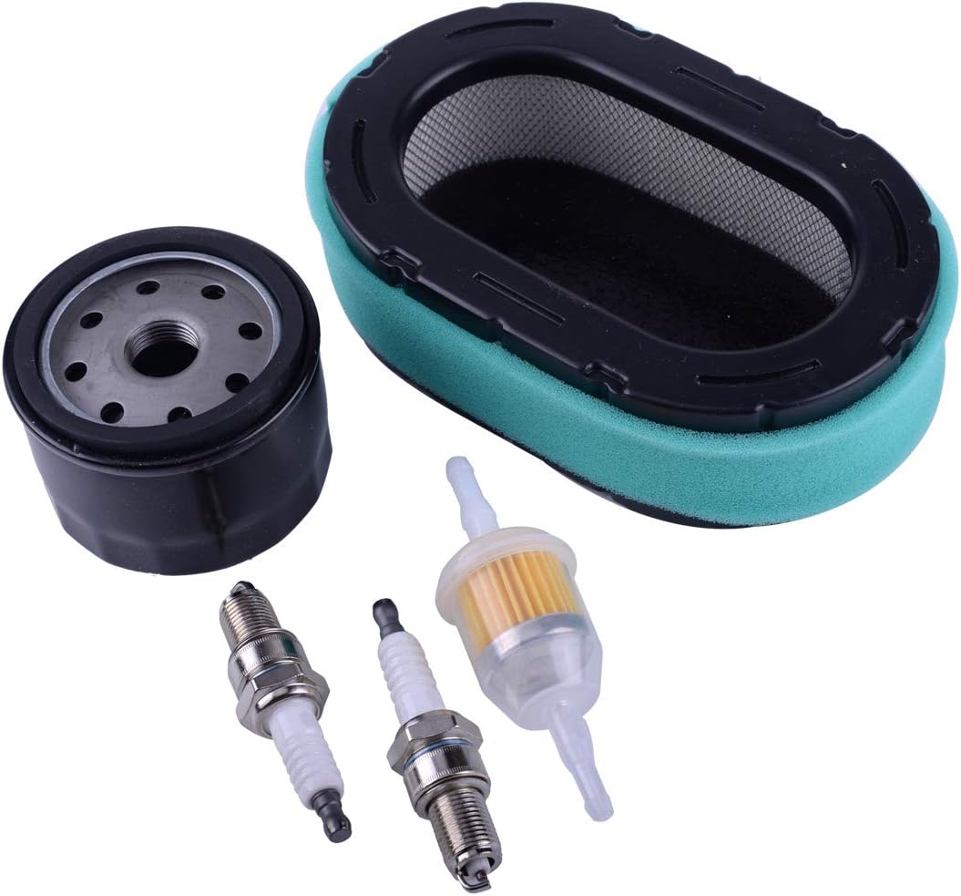 Air Filter Oil Filter Fuel Filter Spark Plug Fit for Kohler KT735 KT740 KT725 KT715 Engine 32 083 09-S, 32-083-10-S, 32-883-09-S1