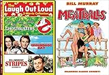 Stripes + Meatballs / Groundhog Day / Ghostbusters Movie Feature DVD Bill Murray 4 Comedy Set Bundle