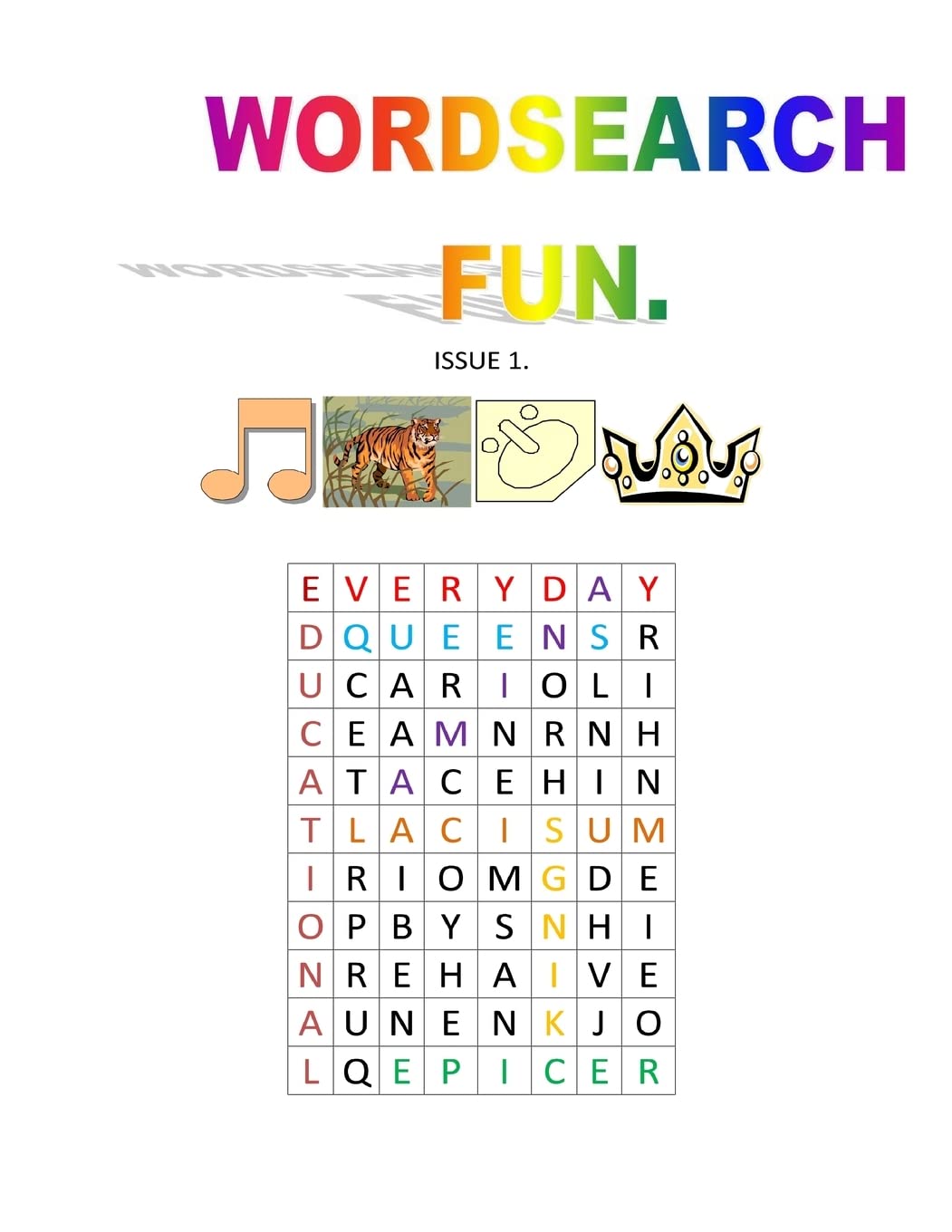 Wordsearch Fun: Volume 1