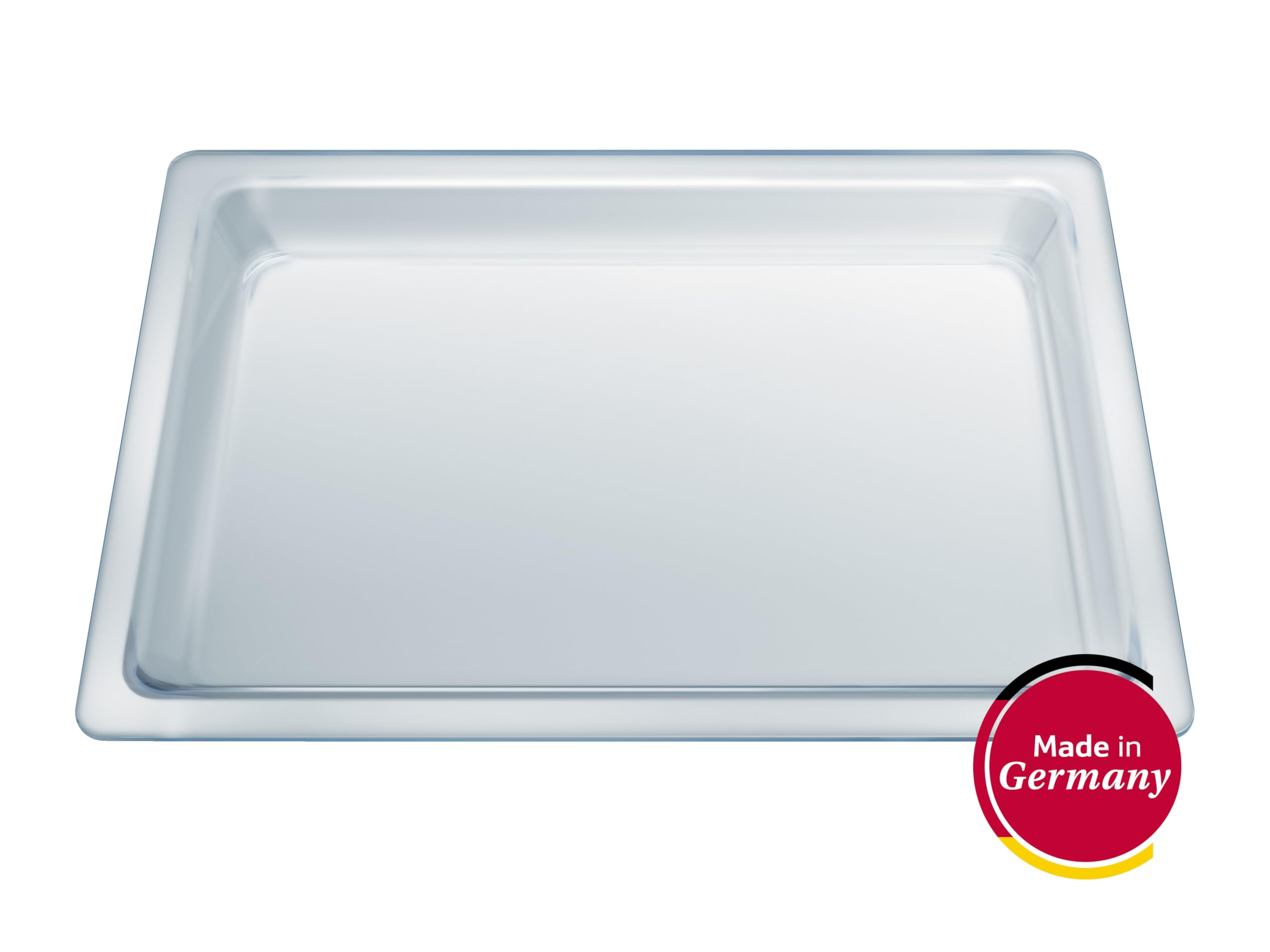 NEFF Z11GU20X0, Glaspfanne 45,5 x 36,4 cm, Made in Germany, spülmaschinengeeignet, Backwagen-geeignet, Borosilikatglas