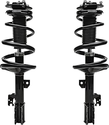 Miniatura 976 de Detroit Axle - Kit de suspensión delantera de 10 piezas para Chevy Aveo Aveo5 Pontiac G3 Wave 2 Ready Struts Assembly 2 Enlaces de barra