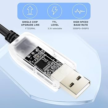 Amazon.co.jp: DTECH 3.3V 1.8m USB TTL シリアル 変換 ケーブル