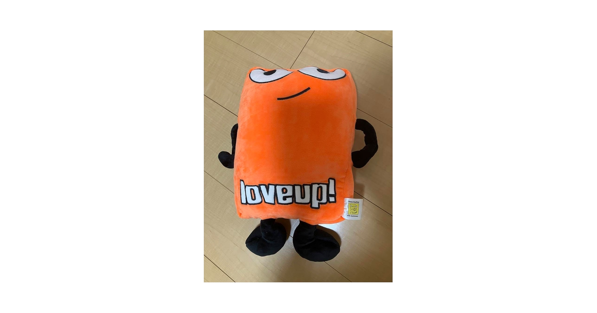 ポルノグラフィティ　グッズ　ポレンジくんネックピロー ポルノグラフィティ ポレンジくん ネックピロー - メルカリ