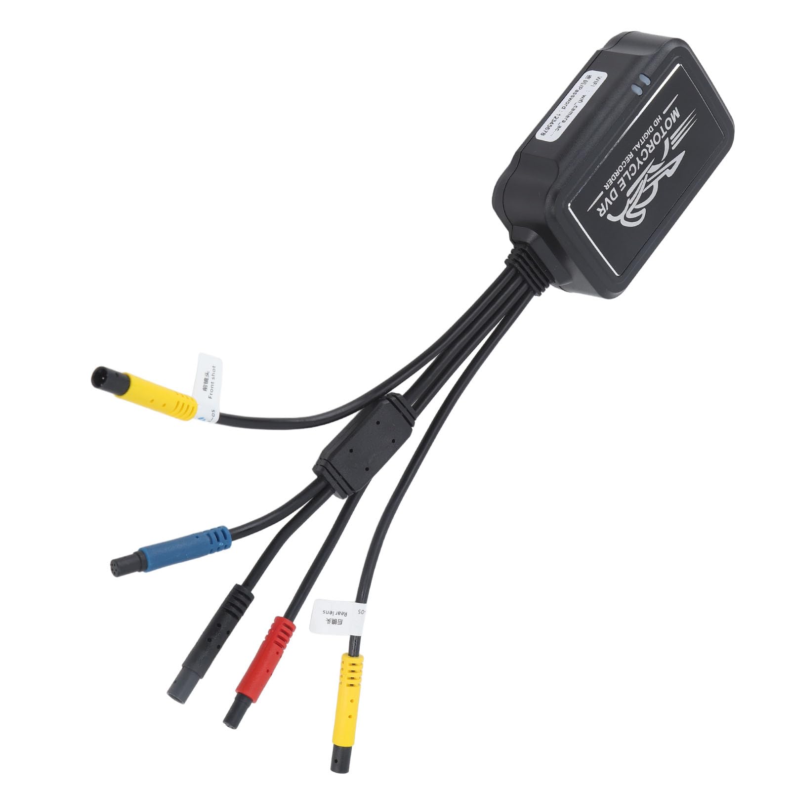 Podwójny rejestrator jazdy motocyklem 1080P HD i system kamer wideo DVR dla UTV ATV i wózków golfowych Monitorowanie parkowania WiFi ze stabilizacją obrazu i wodoodporną (WiFi)