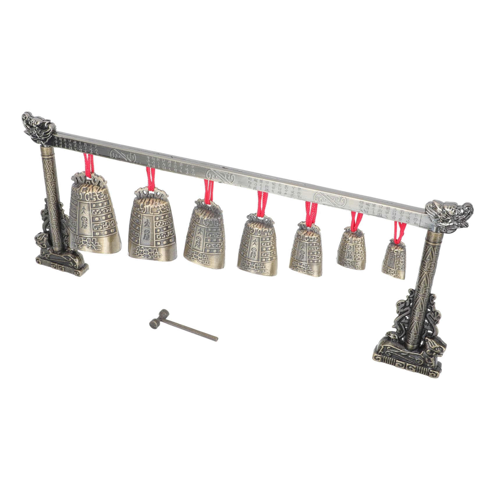 Toyvian Carillon Décoratif Ancien Instrument de Musique à Percussion pour Bureau