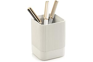 KIBAGA Marble Home Decor: Aesthetic and Functional Pen Holder