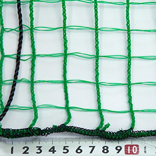 Amazon.co.jp: TOMOYASU 防獣 農業用ネット JQ17 □グリーン 20×25mm目