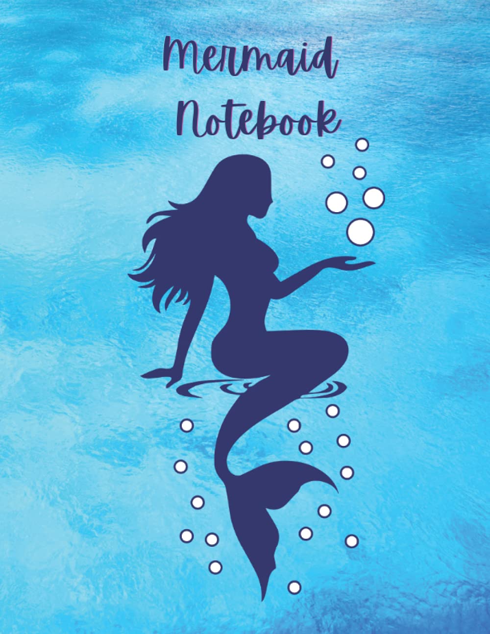 Mermaid Notebook: Mermaid Composition Notebook - College Ruled Lined Journal / Diary