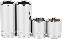 Vista 9 de MIXPOWER 4 piezas de 1/4" de 10 mm de profundidad y poco profunda, 6 puntas, acero Cr-V, 10 mm