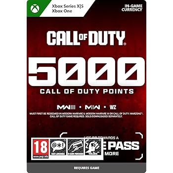 Call of Duty Points 5000 Download Code