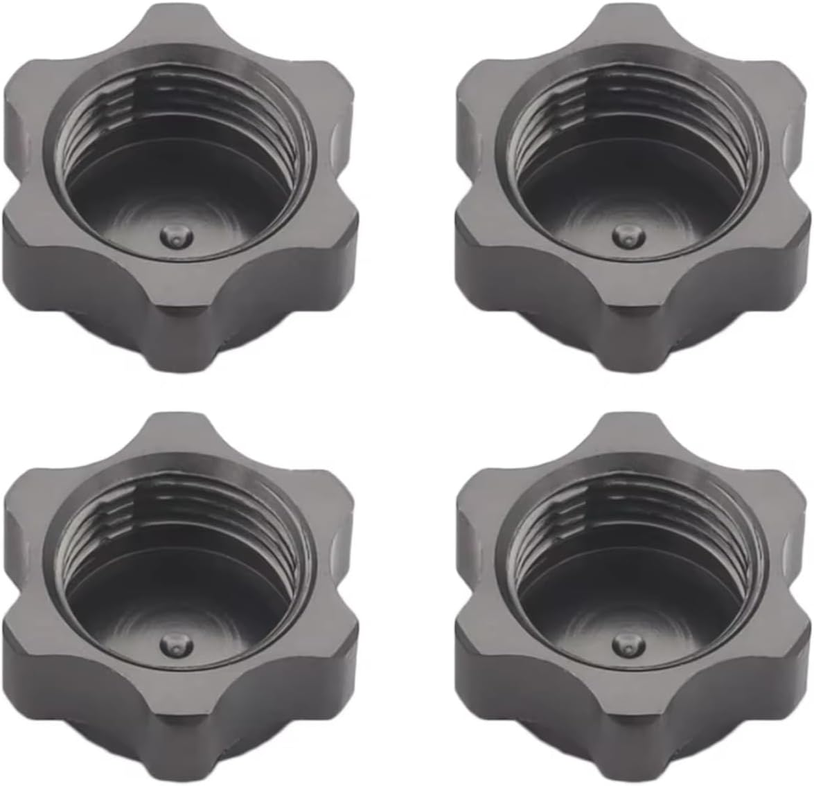 RCスペアパーツ For HSP For Axial For HPI For Himoto 1/8 アルミホイールハブ 六角ナット