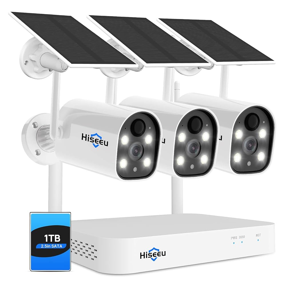 Amazon.com : Hiseeu 10CH 4K NVR Wireless Security Camera