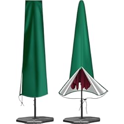 Funda Parasol Excentrico Funda Sombrilla Jardín Impermeable - Funda Parasol Exterior 190 x 30 x 50 cm | Cobertura Sombrilla Playa con Cremallera | Parasol Cover Patio Voladizo Cubierta de Parasol Terraza 420d Tela Oxford