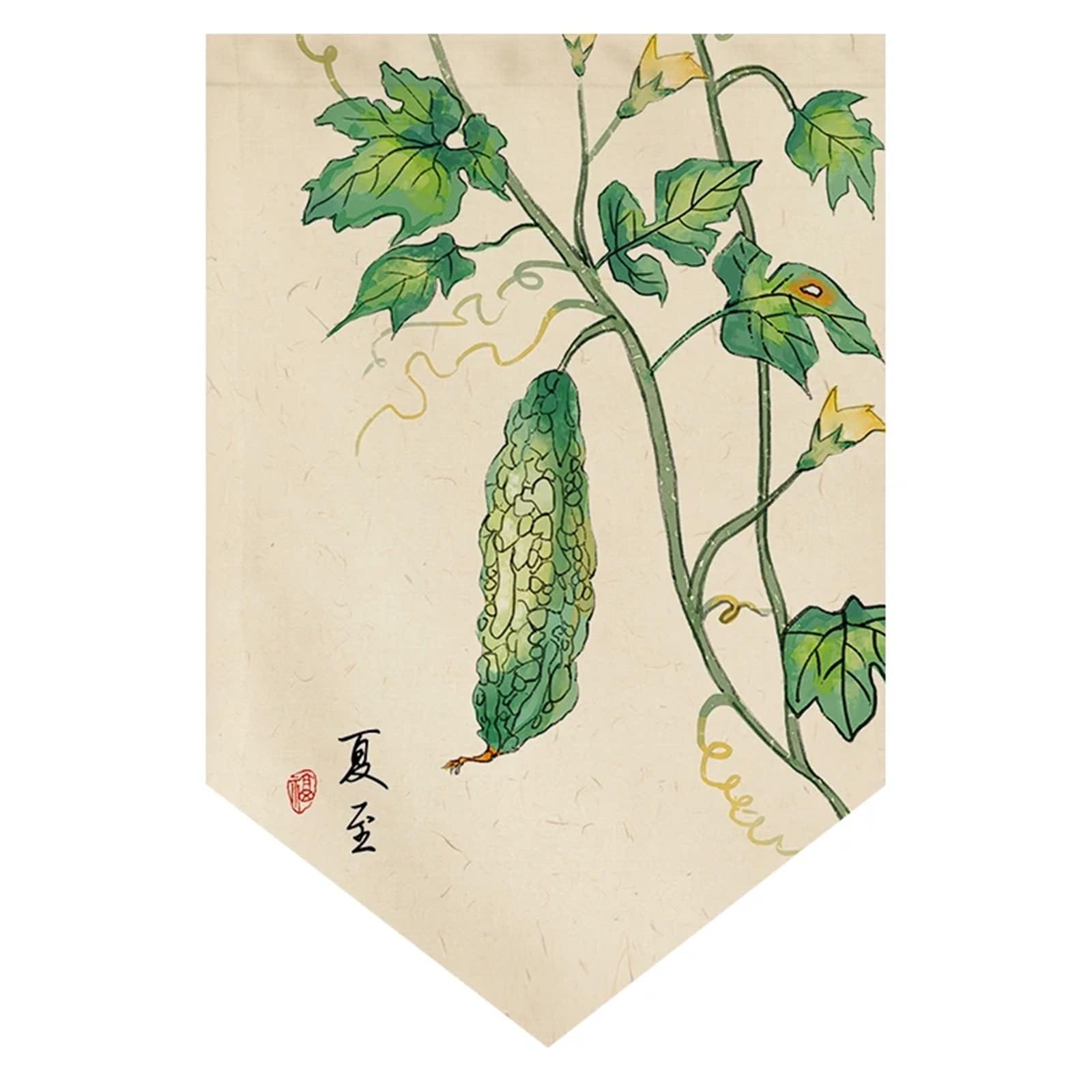 Panneau d'enseigne décoratif triangle chinois haut de gamme pour cloison de porte