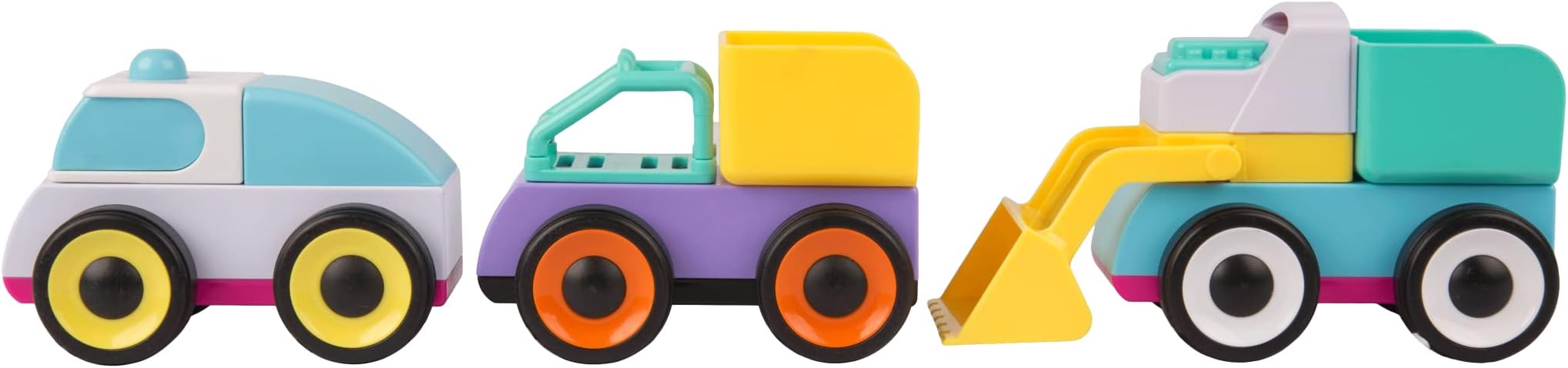 Playgro Toy Cars Mix and Match 3 pcs