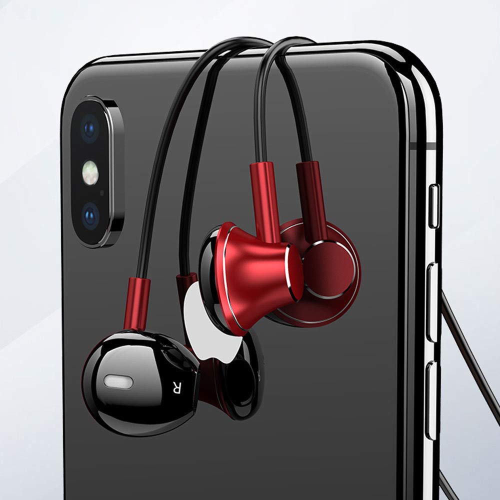 PHASEER Bluetooth Headphones with Remote Control, Professional 4D HD Sound, Built-in HD Microphone, High Battery Life, Magnetic Closure, Smartphones iOS_Android