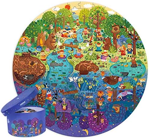 Jigsaw Puzzles for Kids Age 5+, Mideer Forest Puzzle 150 Pieces Floor Puzzles, Educational Learning Toys for Children, Teens, Boys and Girls (Forest)