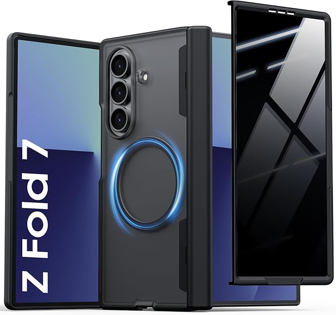 Vividarm Fold 7 Case with Privacy Screen for Galaxy Z Fold 7