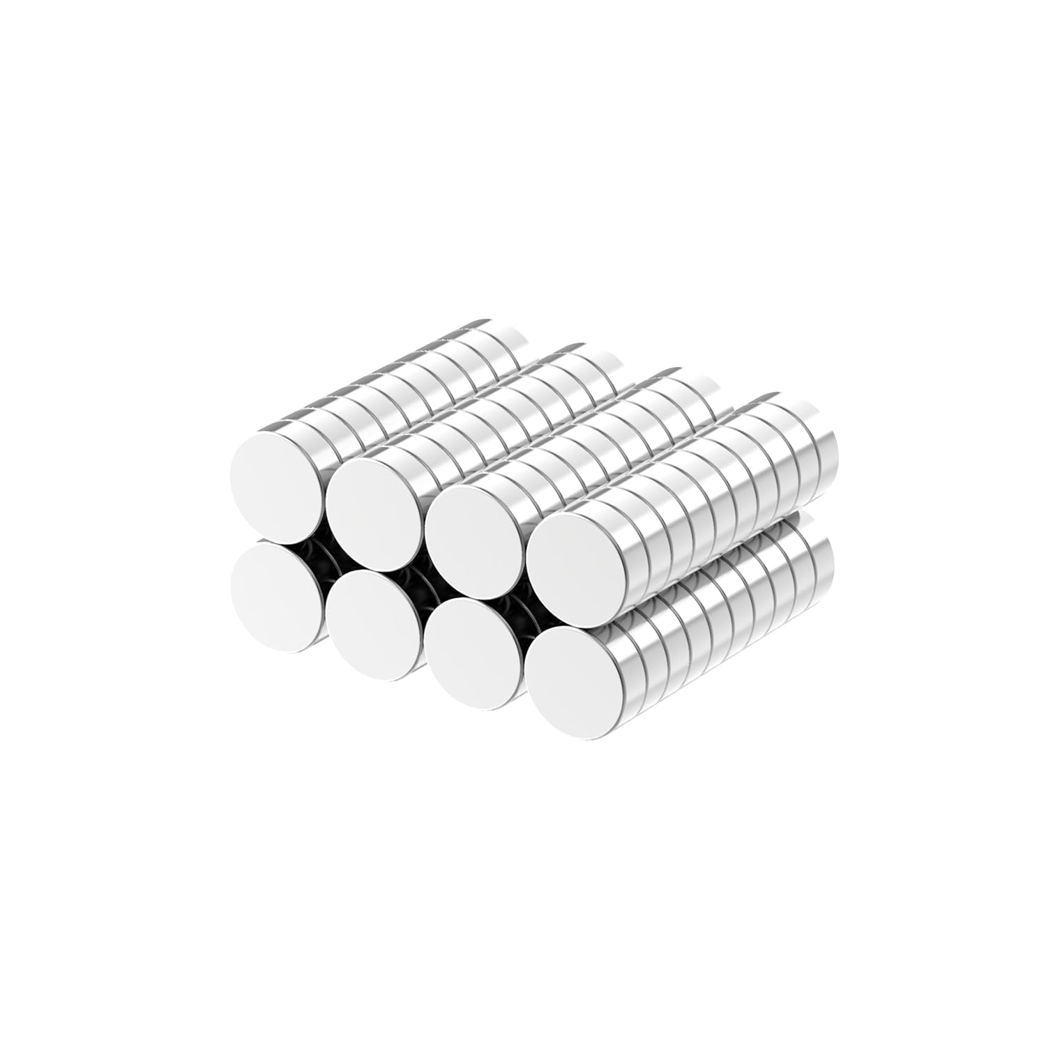 Strong Neodymium Disc Magnets - 3/8”D x 1/8”H - 80 Pack Rare Earth Magnets,Powerful Small Round Magnet for Fridge, Dry Erase Board, Crafts, Office, Whiteboard,3D Printing Magnet