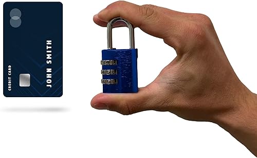 Miniatura 2 de ABUS 14530 C 1.181 in Cuerpo 3-Dial Candado de combinación reiniciable, rojo