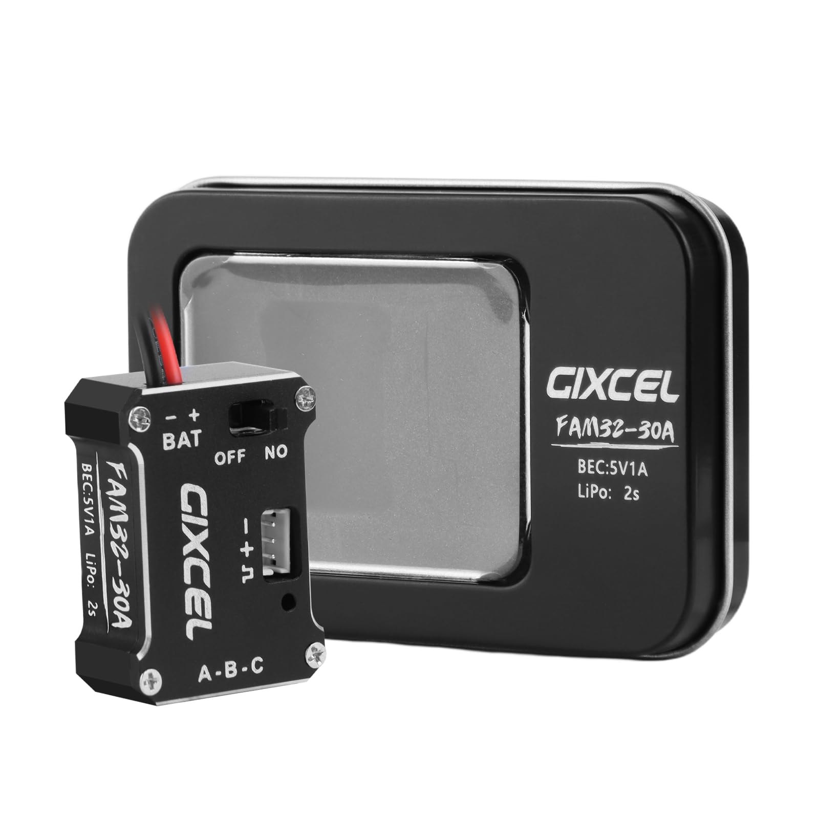 Amazon.com: GIXCEL 30A Brushless ESC 1/18 TRX4M FCX18 1/24 SCX24