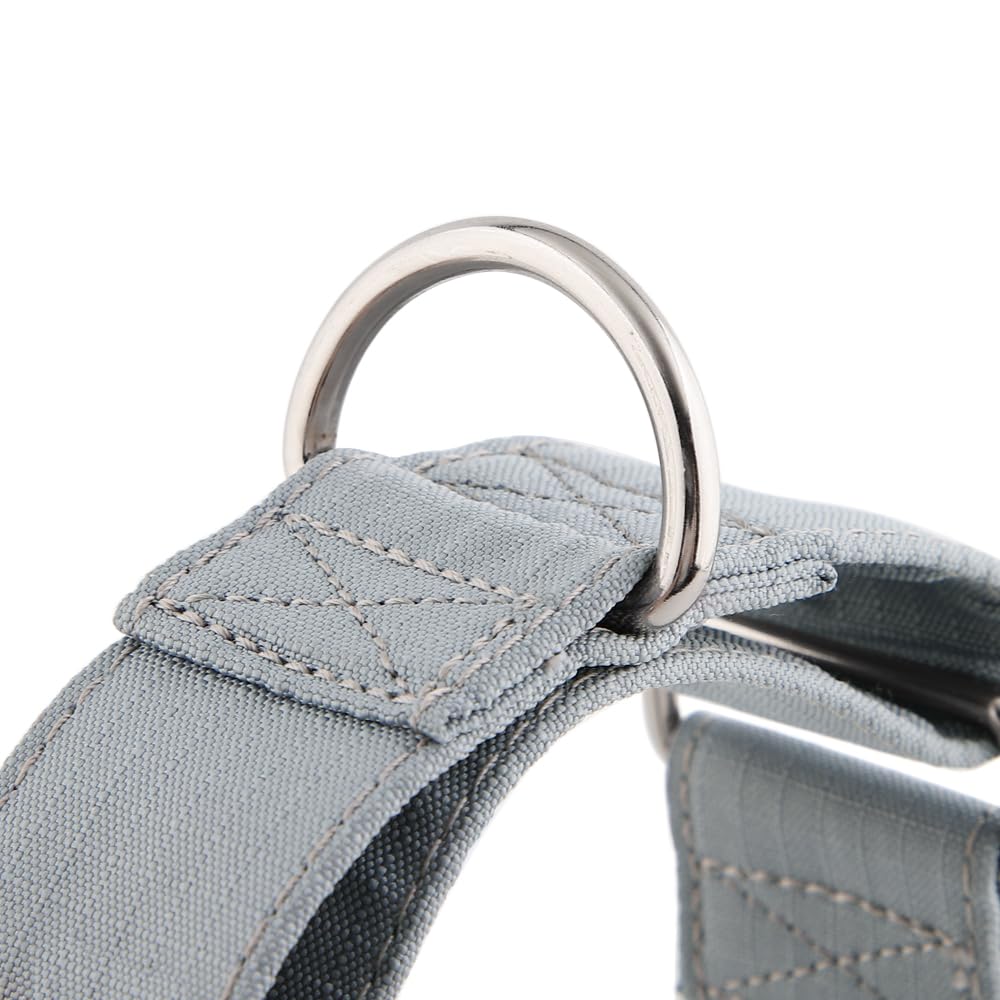 Snootiful Hound Martingale Collar, Grey, Ideal for Greyhounds Whippets, Lurchers and All Sighthound Breeds - Image 4