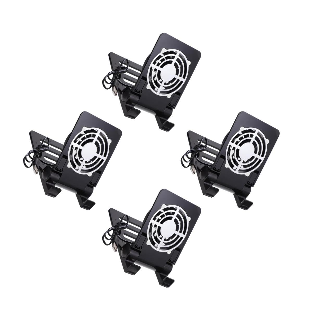 Artibetter 4stücke Kompakter Usb-kühler Mit Verstellbarem Ständer Für Switch Und Mobile Geräte Tragbarer Für Optimale Kühlung Und Unterstützung Verschiedenen Positionen