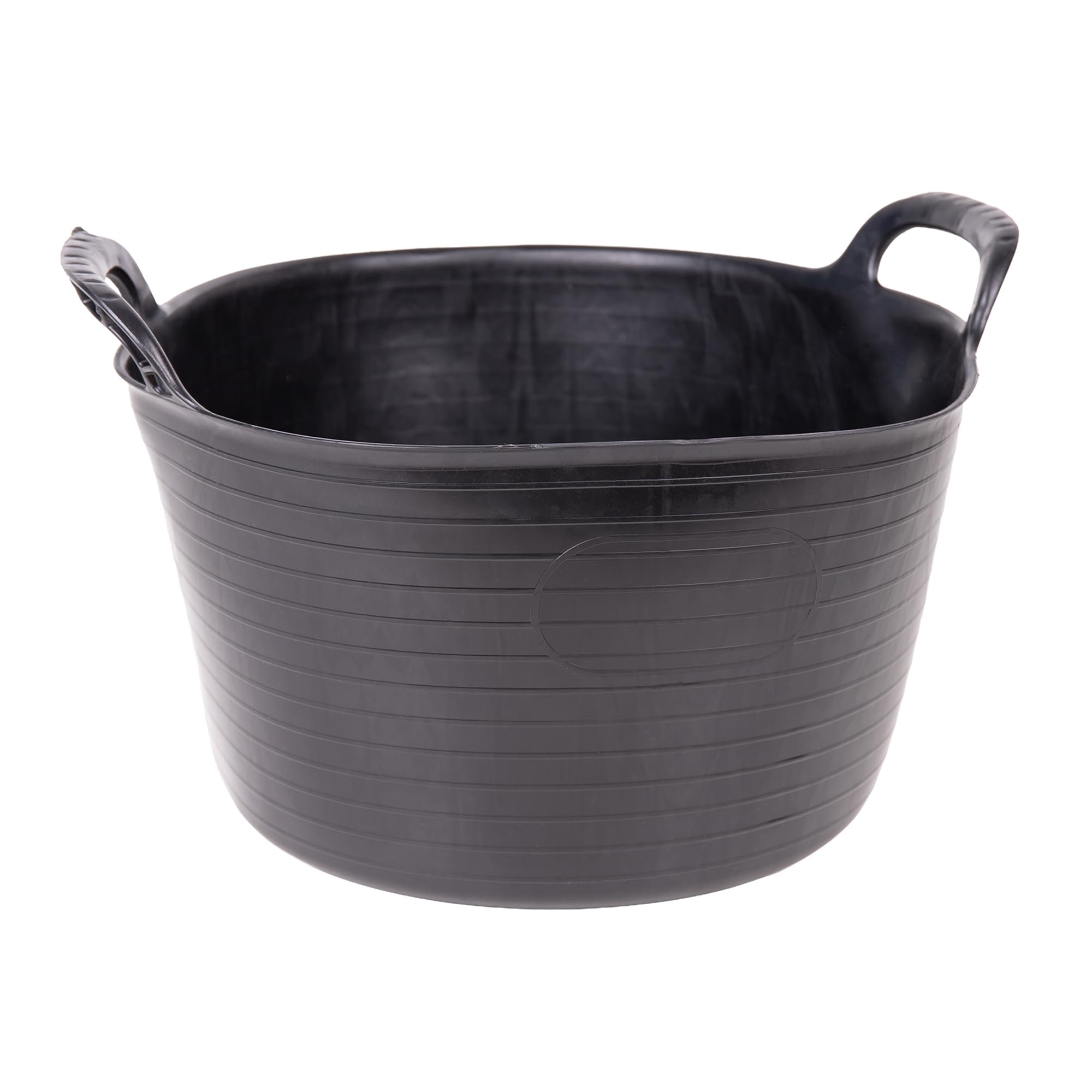 Cofan Confezione da 12 contenitori flessibili riciclati, 15 l, nero, per