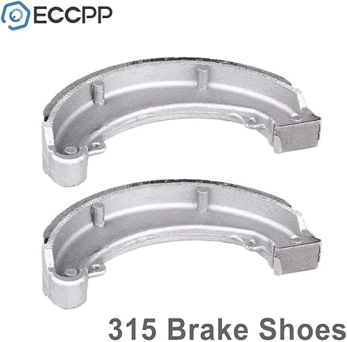 Miniatura 3 de ECCPP Zapatas de freno para Honda FourTrax 300 TRX300 2x4, EBC345 315 zapatas de freno delanteras y traseras 1988-2000