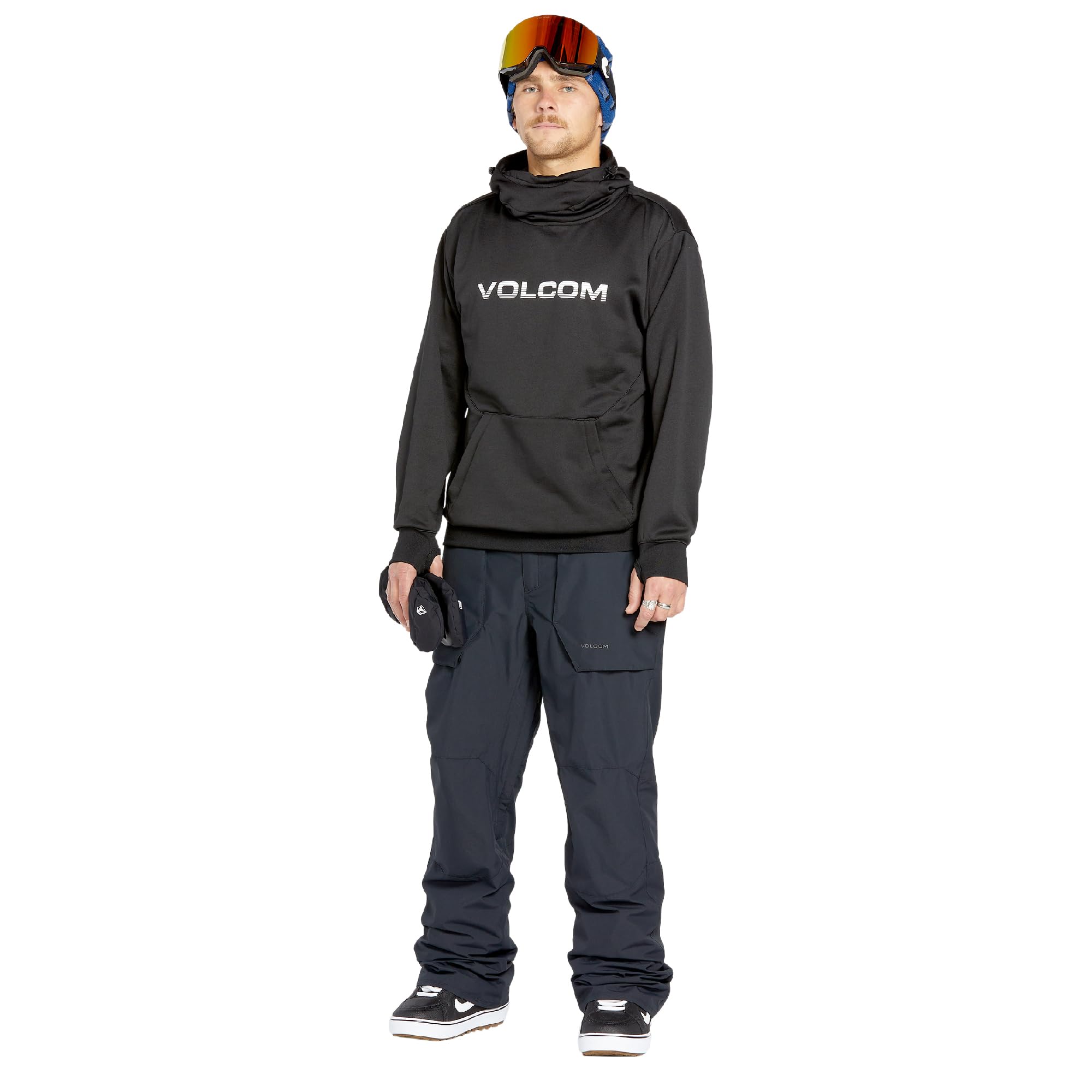 Volcom Hydro Hooded Fleece Riding Hoodie Sudadera con Capucha Hombre (Pack de 1)