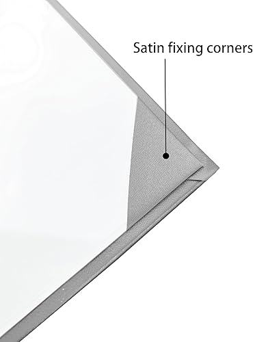 Miniatura 3 de Cubierta de diploma para certificado de 8.5 x 11 pulgadas, impreso "Diploma de graduación", color gris, para escuela secundaria, universidad