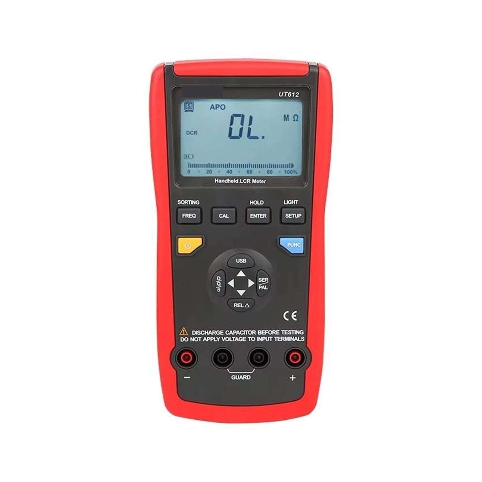Il Misuratore LCR UT612 Può Essere Utilizzato Nelle Linee Di Produzione, Nell'ispezione Dei Componenti E Nella Manutenzione Elettronica