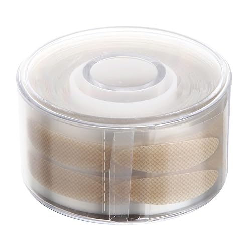 Beaupretty 600 unidades de cinta adhesiva invisible de doble párpado de maquillaje transpirable para párpados con capucha, caídos, desiguales,