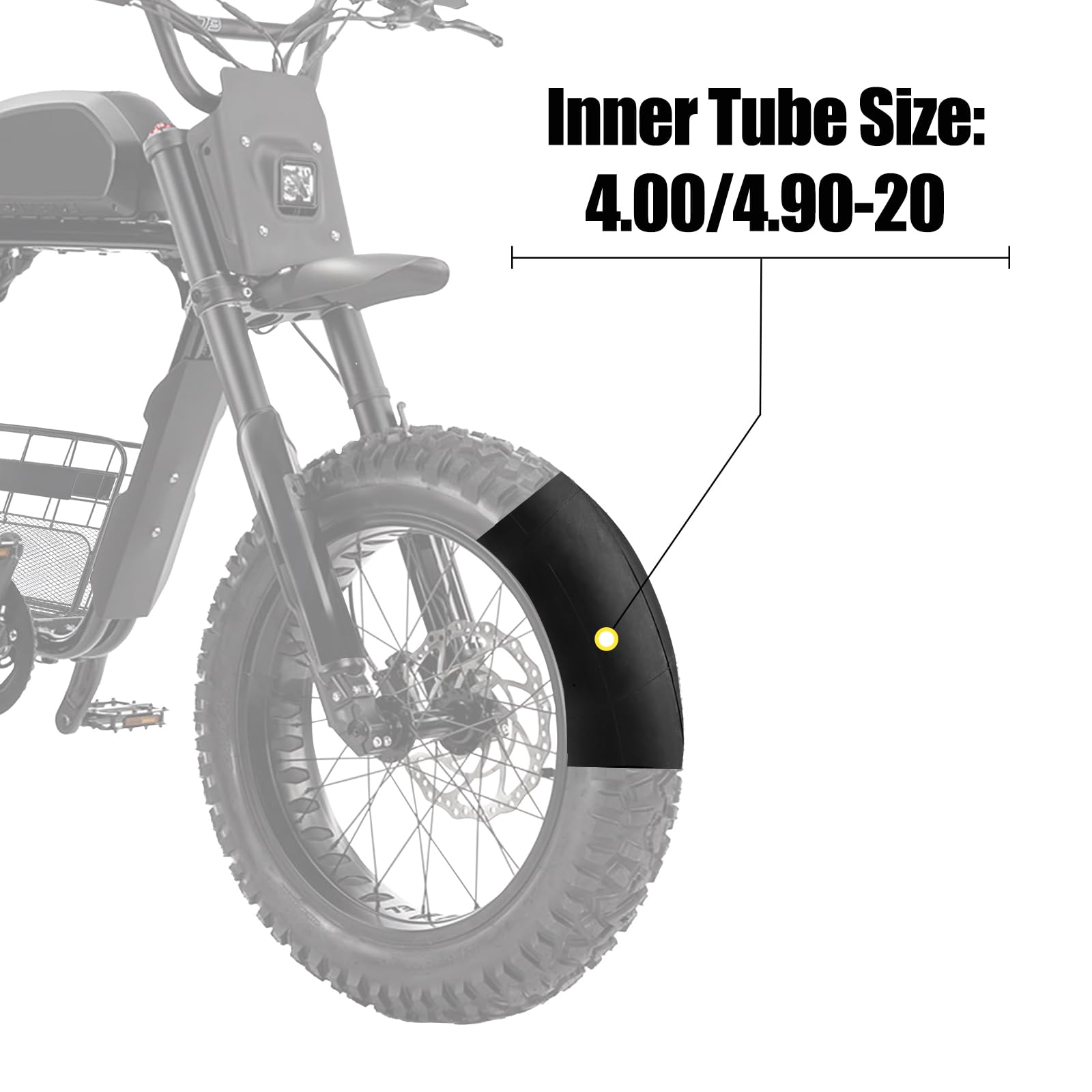 自転車チューブ Amazon.com: YIBEICO Inner Tube for Super 73 S1/S2/R/Z1/ZX/S